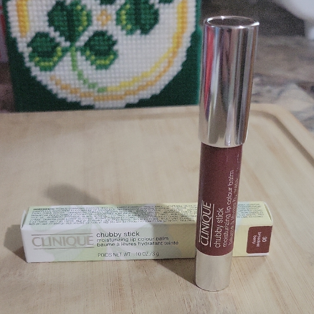 Clinique Chubby Stick Lip Balm~ Broadest Berry